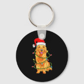 Christmas Dog Shirt, Christmas Golden Retriever Pa Sleutelhanger (Voorkant)