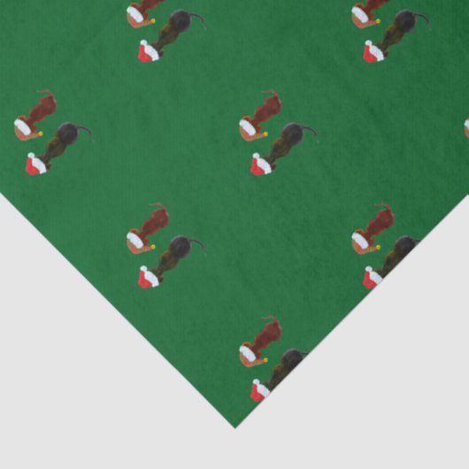 christmas dog tissuepapier (Detail)