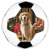 Christmas Dog Voetbal (Voorkant)