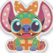 christmas doll sticker (Voorkant)