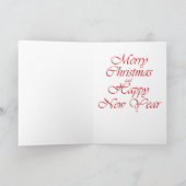 Christmas Dolphin Wenskaart Feestdagen Kaart (Binnen)