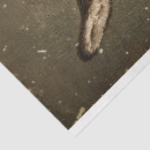 Christmas Donkey  Decoupage Tissuepapier (Detail)