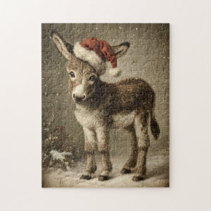 Christmas Donkey  Legpuzzel