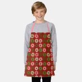 Christmas Donut Holiday Treat Pattern Schort (Gedragen)