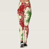 Christmas Dot Mandala Leggings (Achterkant)