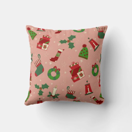 Christmas Drawing  Kussen (Achterkant)