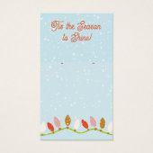 Christmas Earring Logo Display Kaart (Voorkant)