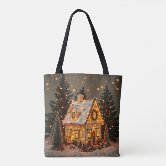 Christmas eco tas (Achterkant)