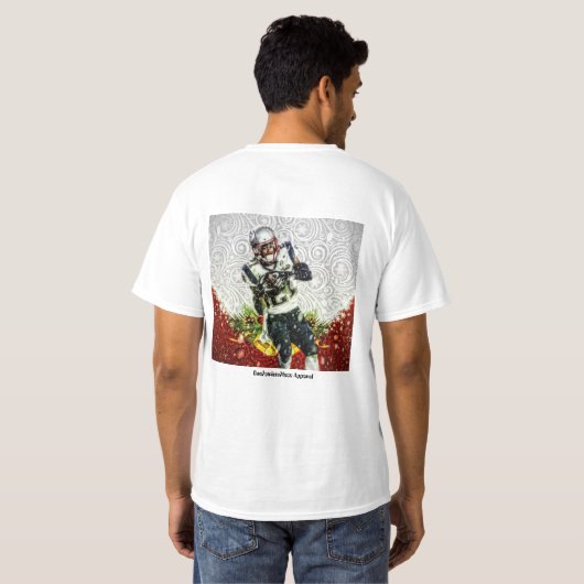 CHRISTMAS EDITION - Malcolm Butler - SB49 Savor T-shirt (Achterkant volledig)