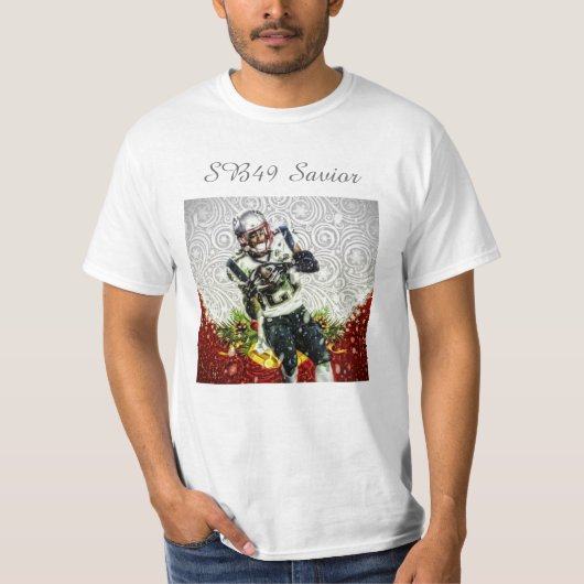 CHRISTMAS EDITION - Malcolm Butler - SB49 Savor T-shirt (Voorkant)