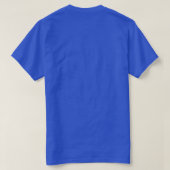 CHRISTMAS ÉÉN CELLEN ENKELE CELLEN FUNNISCH ONDERZ T-SHIRT (Design achterkant)