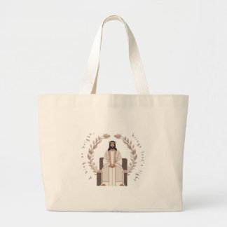 Christmas | Een koning zo helder | Jezus | Neutral Grote Tote Bag