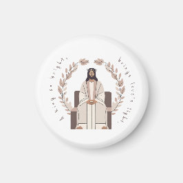 Christmas | Een koning zo helder | Jezus | Neutral Magneet