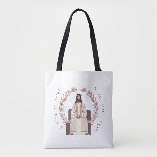 Christmas | Een koning zo helder | Jezus | Neutral Tote Bag (Voorkant)