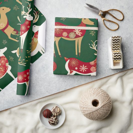 Christmas Elegance n18 Cadeaupapier (Crafts)