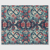 Christmas Elegance n27 Cadeaupapier (Vlak)