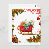 Christmas Elements Briefkaart (Voorkant / Achterkant)