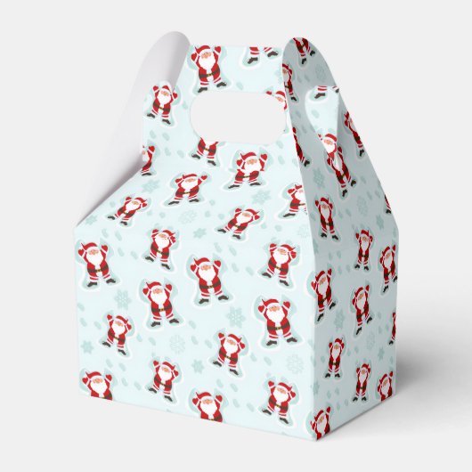 Christmas Elements Santa Claus Bedankdoosjes (Achterkant)