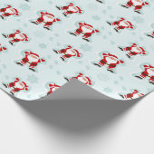 Christmas Elements Santa Claus Cadeaupapier (Hoek)