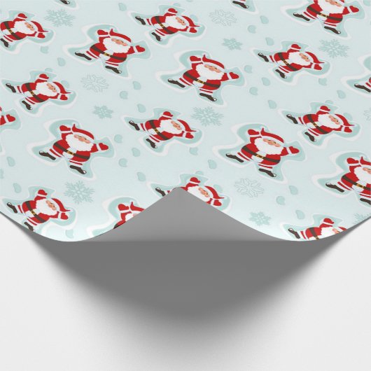 Christmas Elements Santa Claus Cadeaupapier (Hoek)