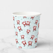 Christmas Elements Santa Claus Paper cup Papieren Bekers (Rechts)