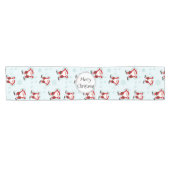 Christmas Elements Santa Claus Table Runner Korte Tafelloper (Horizontaal)