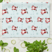 Christmas Elements Santa Claus Theedoek (Gevouwen)