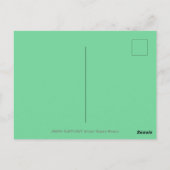 CHRISTMAS ELEPHANT BOUWT CUTE PACHYDERM SNOWMAN BRIEFKAART (Achterkant)