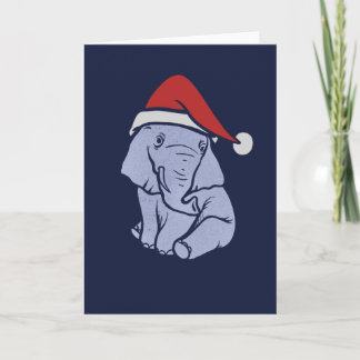 Christmas Elephant Kaart
