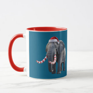 Christmas Elephant Mug Mok