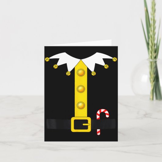 Christmas Elf Costume  Kaart (Voorkant)