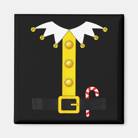 Christmas Elf Costume  Magneet (Voorkant)