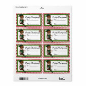 Christmas Elf D5 :: Fantasy Christmas Gift Label (Full Sheet)