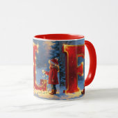Christmas ELF Festive Holiday Coffee Mug Mok (Voorkant rechts)