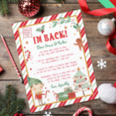 Christmas Elf gepersonaliseerde brief Poster