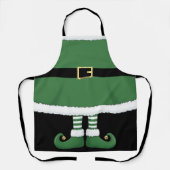 Christmas Elf Holiday Green Schort (Voorkant)