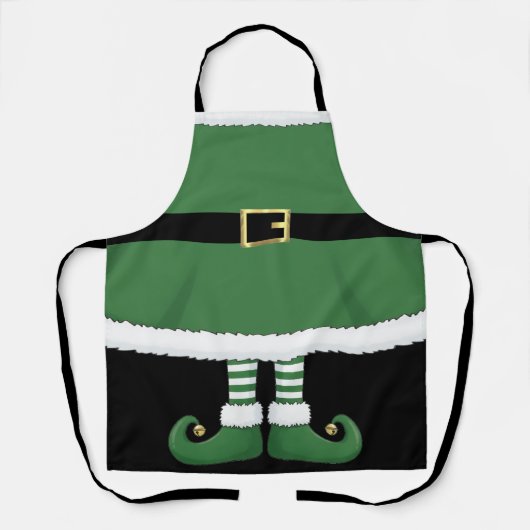Christmas Elf Holiday Green Schort (Voorkant)