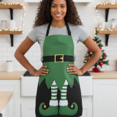 Christmas Elf Holiday Green Schort