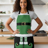 Christmas Elf Holiday Green Schort