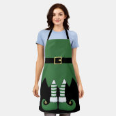 Christmas Elf Holiday Green Schort (Gedragen)