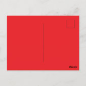 Christmas Elf Kan ik u helpen Happy Christmas Elf Briefkaart (Achterkant)