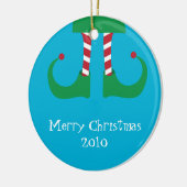 Christmas Elf Legs Ornament (Links)