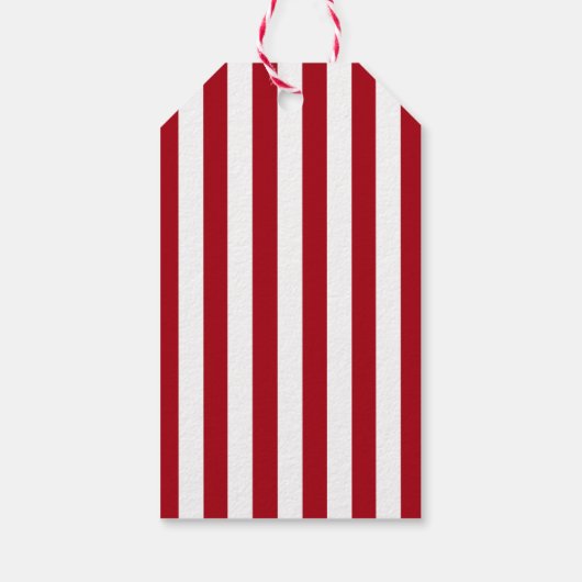 Christmas | Elf Made Candy Cane Stripe Cadeaulabel (Achterkant)