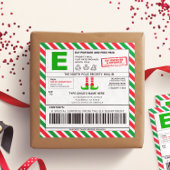 Christmas Elf North Pole Address Shipping Labels