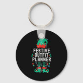 Christmas Elf Office Team Party Family Matching _1 Sleutelhanger (Voorkant)