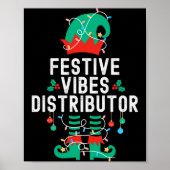 Christmas Elf Office Team Party Family Matching _2 Poster (Voorkant)