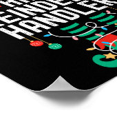 Christmas Elf Office Team Party Family Matching Poster (Hoek)