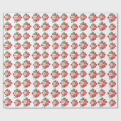 Christmas Elf One Photo SO ELFn SCHATTIGE Gezegde Cadeaupapier (Vlak)