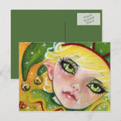Christmas Elf Postcard Feestdagenkaart (Voorkant / Achterkant)