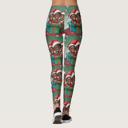 Christmas Elfs Leggings (Achterkant)